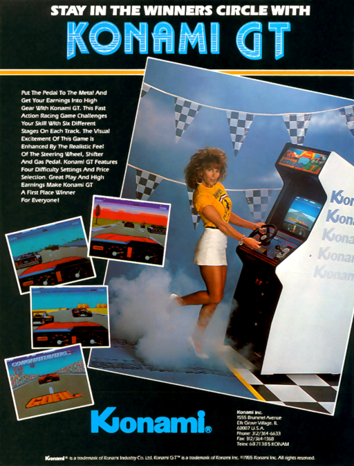 Konami GT Arcade Game Cover